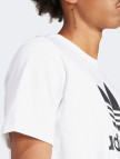 adidas Trefoil Erkek Beyaz T-Shirt adidas Trefoil Erkek Beyaz T-Shirt