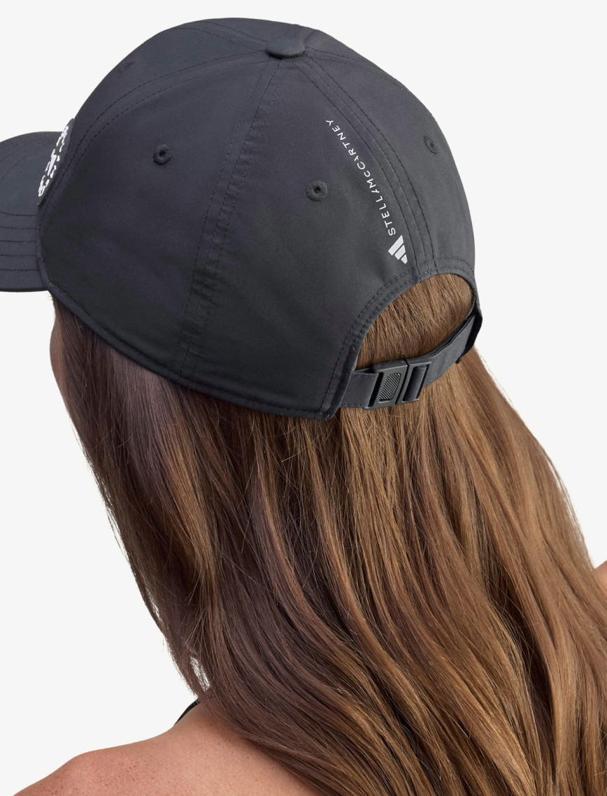 adidas by Stella McCartney Kadın Siyah Şapka