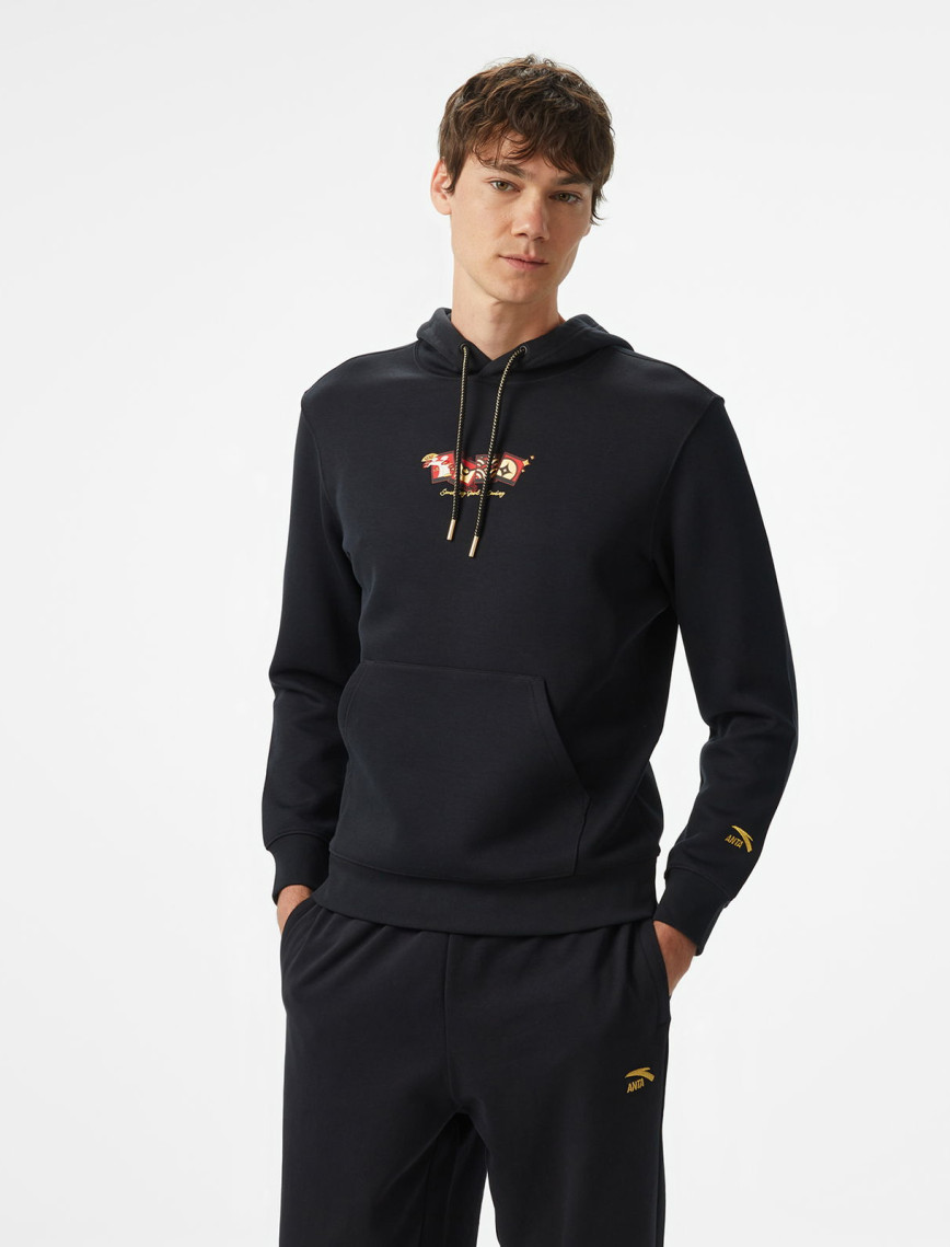 Anta CNY Good Luck Erkek Kırmızı Hoodie Anta CNY Good Luck Erkek Kırmızı Hoodie