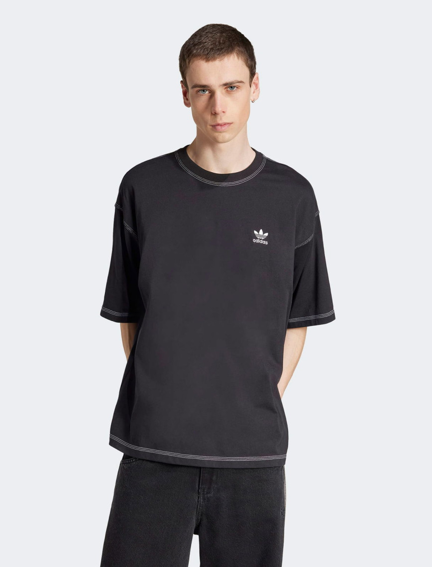adidas Essentials Erkek Siyah T-Shirt