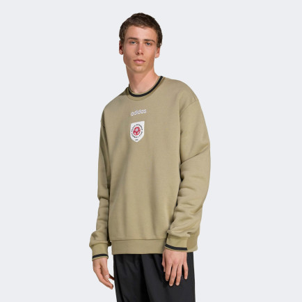 adidas Crenec St Erkek Yeşil Sweatshirt adidas Crenec St Erkek Yeşil Sweatshirt