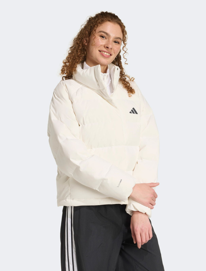 adidas Helionic Relaxed Kadın Beyaz Ceket adidas Helionic Relaxed Kadın Beyaz Ceket