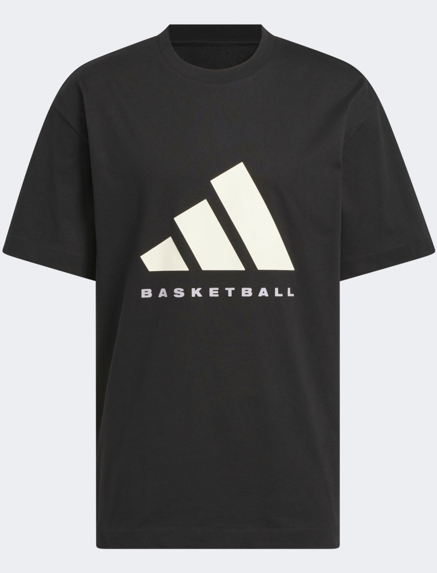 adidas Basketball Unisex Siyah T-Shirt adidas Basketball Unisex Siyah T-Shirt