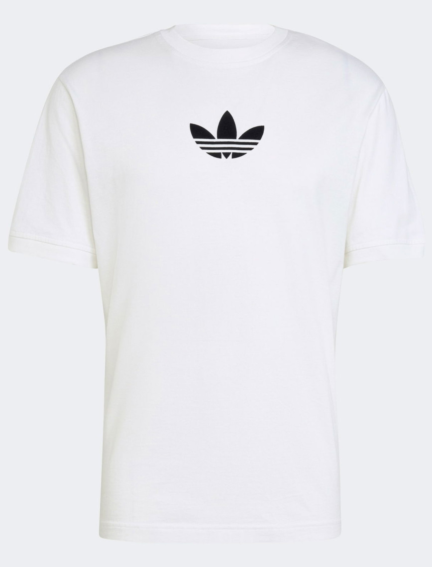 adidas Oversize Erkek Beyaz T-Shirt