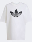 adidas Spacer Trefoil Kadın Beyaz T-Shirt adidas Spacer Trefoil Kadın Beyaz T-Shirt