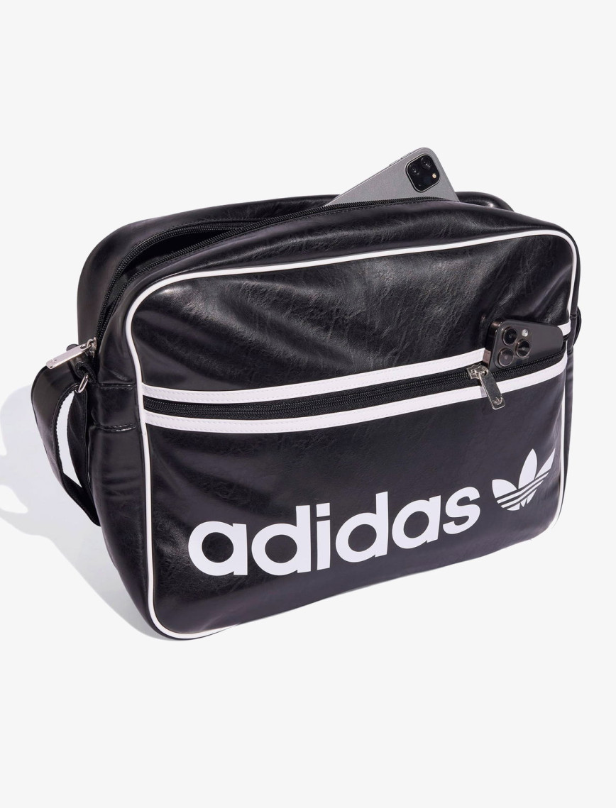 adidas Airliner OG Unisex Siyah Omuz Çantası adidas Airliner OG Unisex Siyah Omuz Çantası