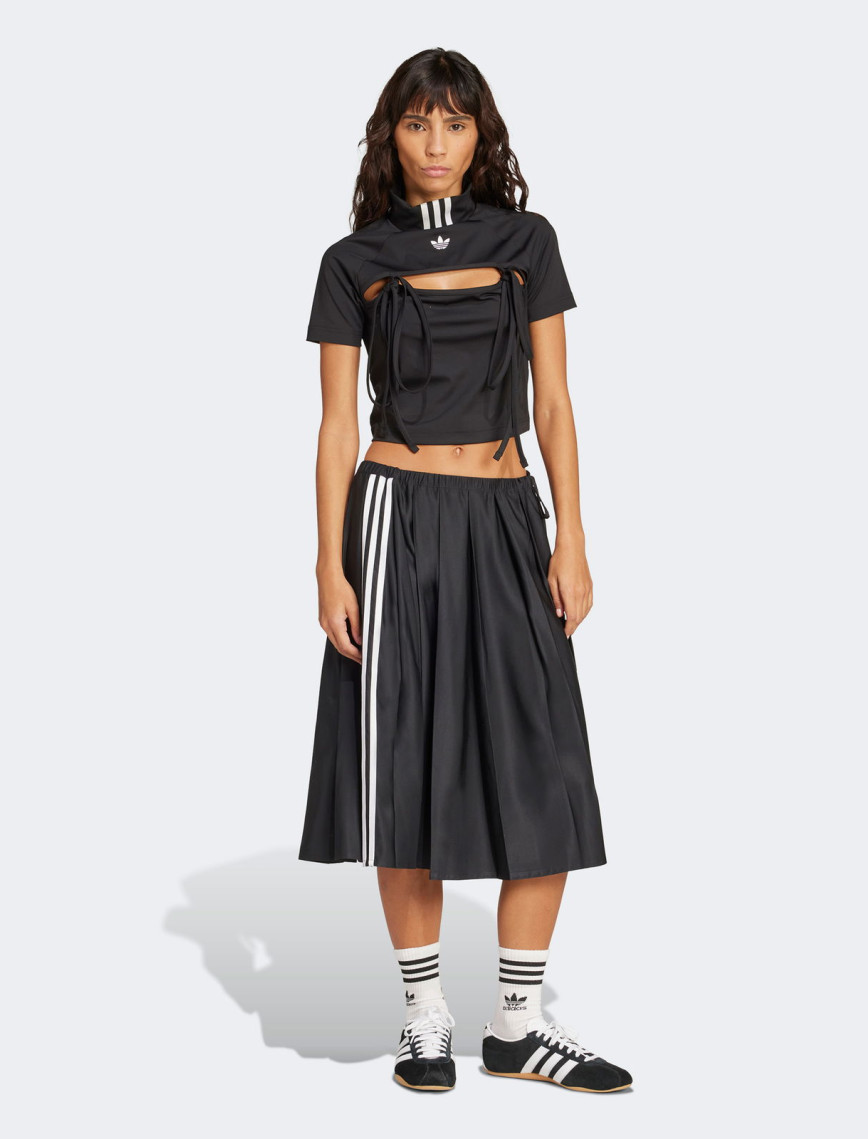 adidas Pleat Maxi Kadın Siyah Etek