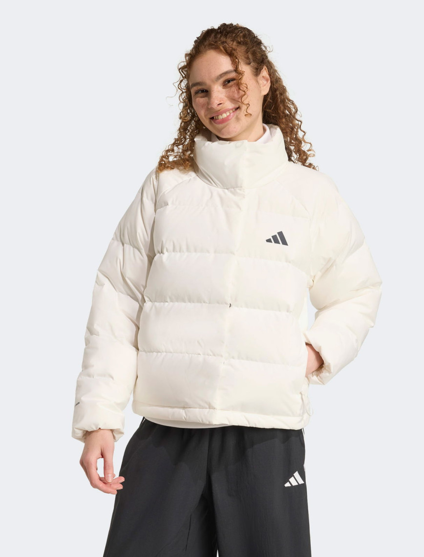 adidas Helionic Relaxed Kadın Beyaz Ceket adidas Helionic Relaxed Kadın Beyaz Ceket