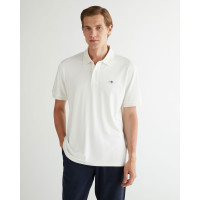 GANT Erkek Krem Relaxed Fit Polo GANT Erkek Krem Relaxed Fit Polo