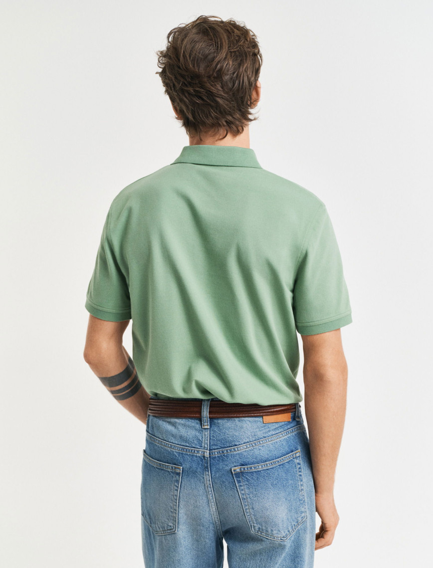 GANT Erkek Yeşil Regular Fit Polo GANT Erkek Yeşil Regular Fit Polo