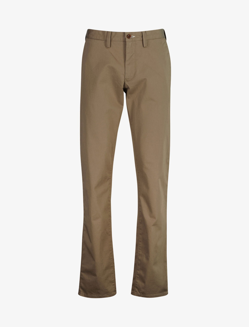 GANT Erkek Kahverengi Slim Fit Chino Pantolon GANT Erkek Kahverengi Slim Fit Chino Pantolon