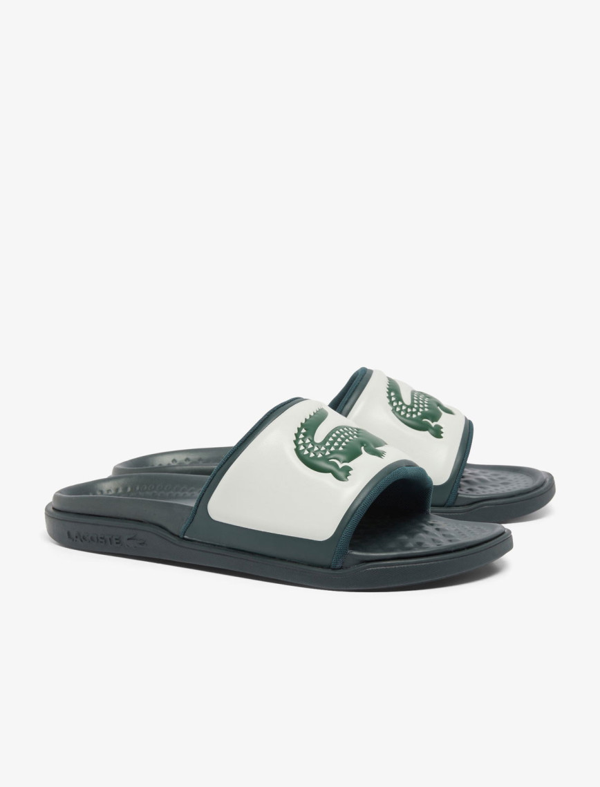 Lacoste Serve Slide Dual Erkek Yeşil Terlik Lacoste Serve Slide Dual Erkek Yeşil Terlik