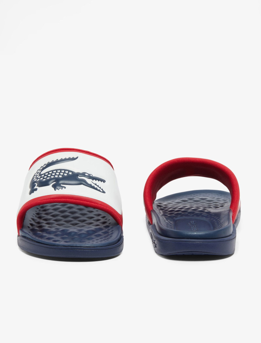 Lacoste Serve Slide Dual Erkek Lacivert Terlik Lacoste Serve Slide Dual Erkek Lacivert Terlik