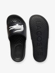 Lacoste Serve Slide Dual Erkek Siyah Terlik Lacoste Serve Slide Dual Erkek Siyah Terlik