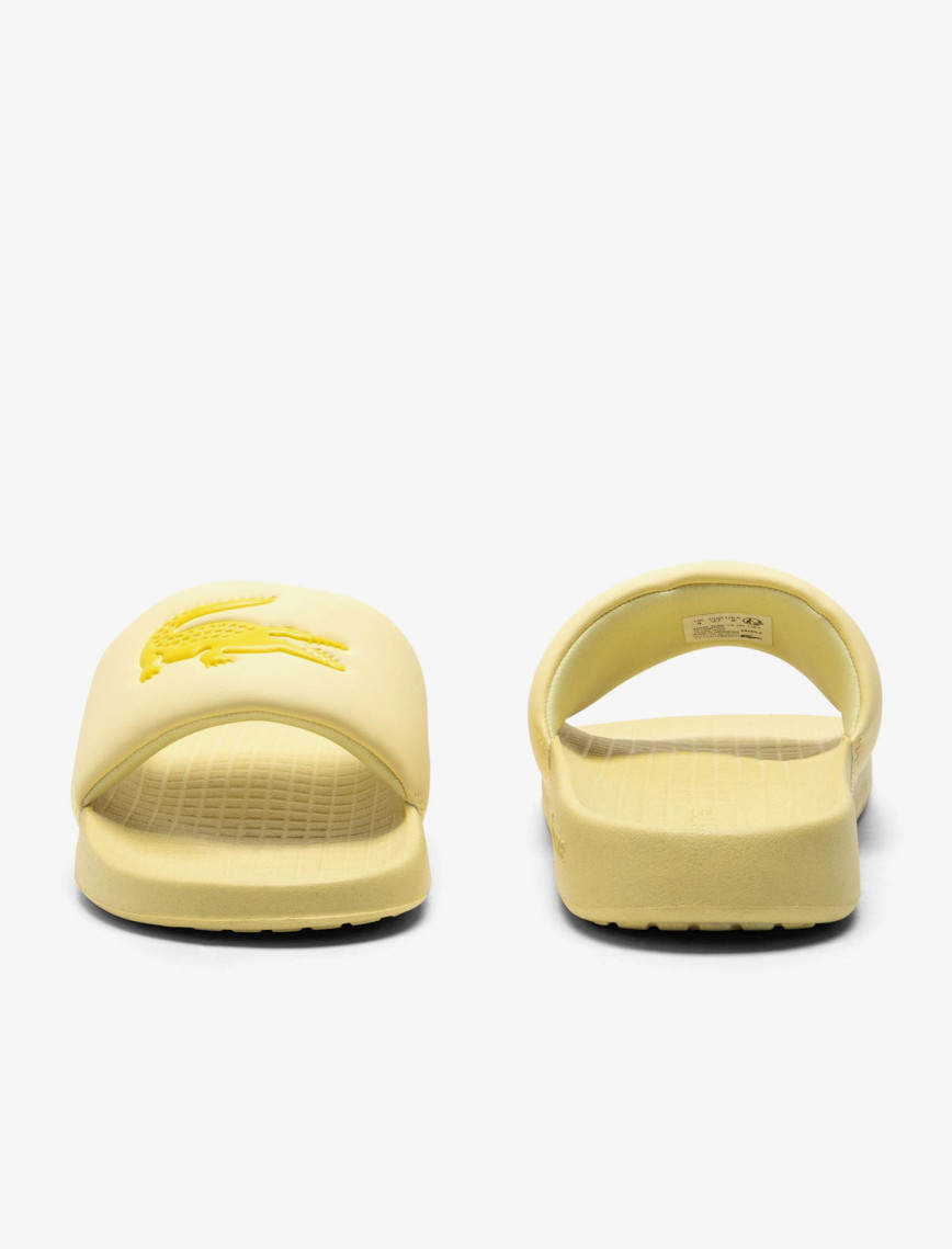 Lacoste Serve Slide Kadın Sarı Terlik Lacoste Serve Slide Kadın Sarı Terlik