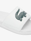 Lacoste Serve Slide Dual Erkek Beyaz Terlik Lacoste Serve Slide Dual Erkek Beyaz Terlik
