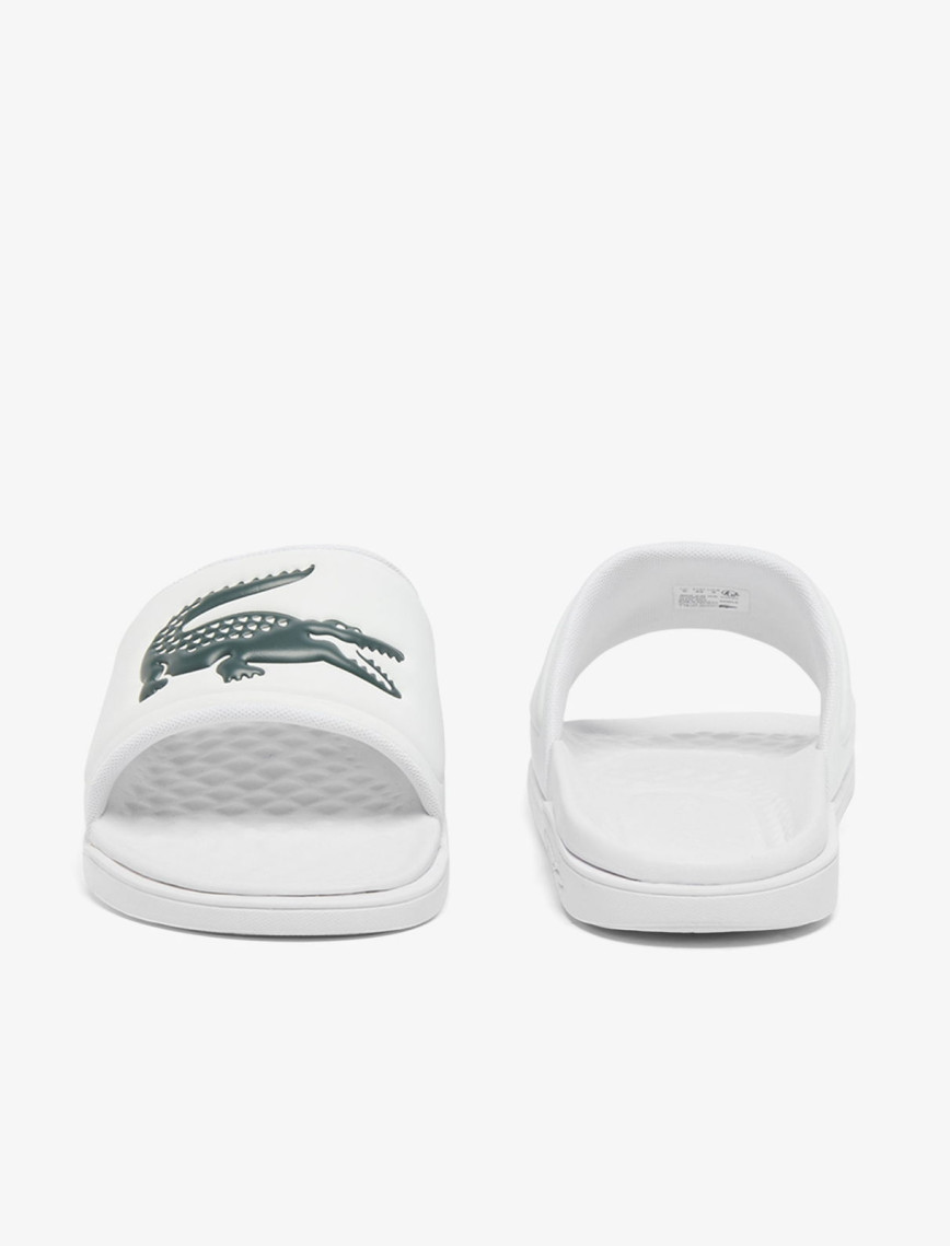 Lacoste Serve Slide Dual Erkek Beyaz Terlik Lacoste Serve Slide Dual Erkek Beyaz Terlik