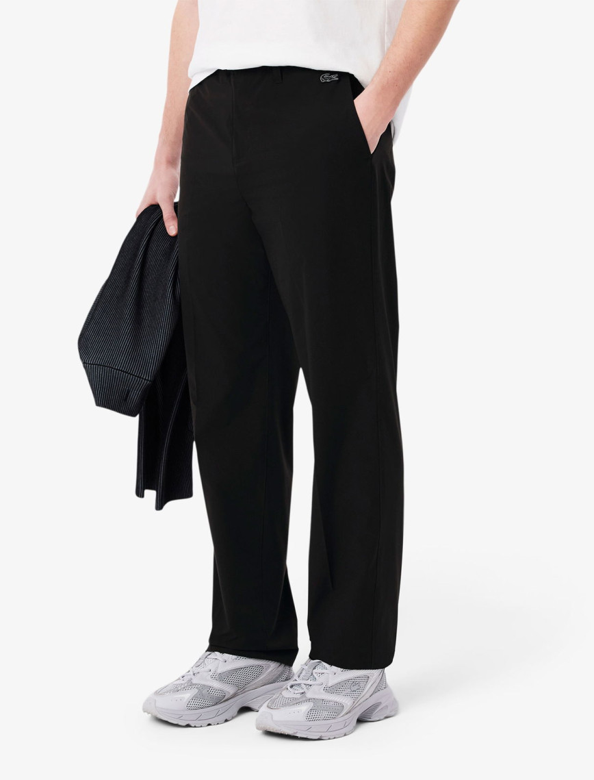 Lacoste Erkek Straight Fit Siyah Pantolon Lacoste Erkek Straight Fit Siyah Pantolon