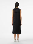Lacoste Kadın Relaxed Fit Kolsuz Bisiklet Yaka Siyah Elbise Lacoste Kadın Relaxed Fit Kolsuz Bisiklet Yaka Siyah Elbise
