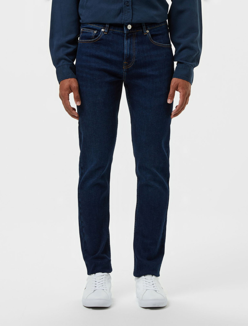 Lacoste Erkek Slim Fit Koyu Mavi Jean Pantolon Lacoste Erkek Slim Fit Koyu Mavi Jean Pantolon