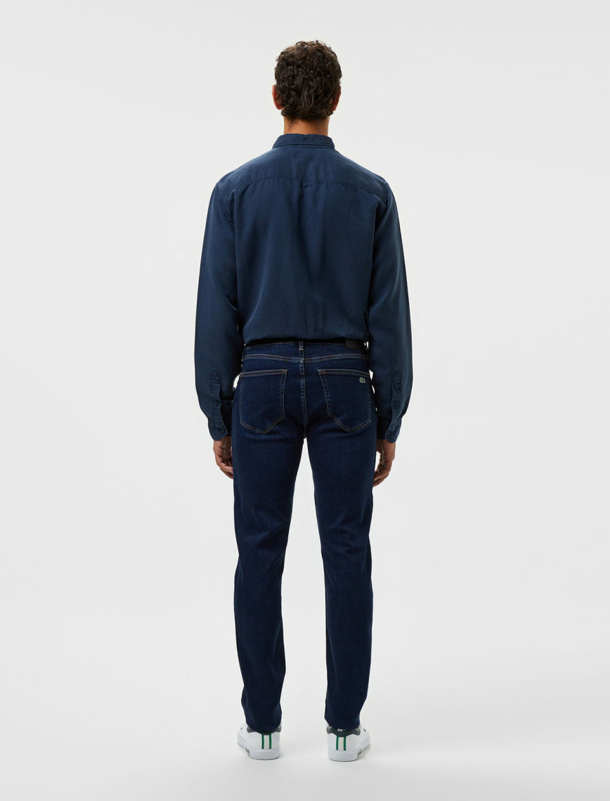 Lacoste Erkek Slim Fit Koyu Mavi Jean Pantolon Lacoste Erkek Slim Fit Koyu Mavi Jean Pantolon