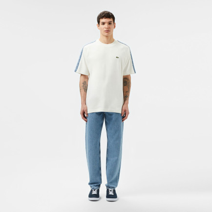 Lacoste Erkek Açık Mavi Jean Pantolon Lacoste Erkek Açık Mavi Jean Pantolon