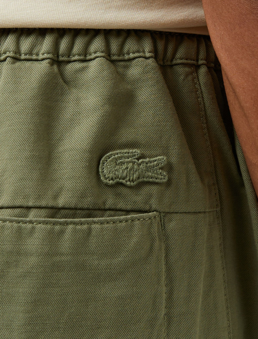 Lacoste Erkek Relaxed Fit Haki Pantolon Lacoste Erkek Relaxed Fit Haki Pantolon