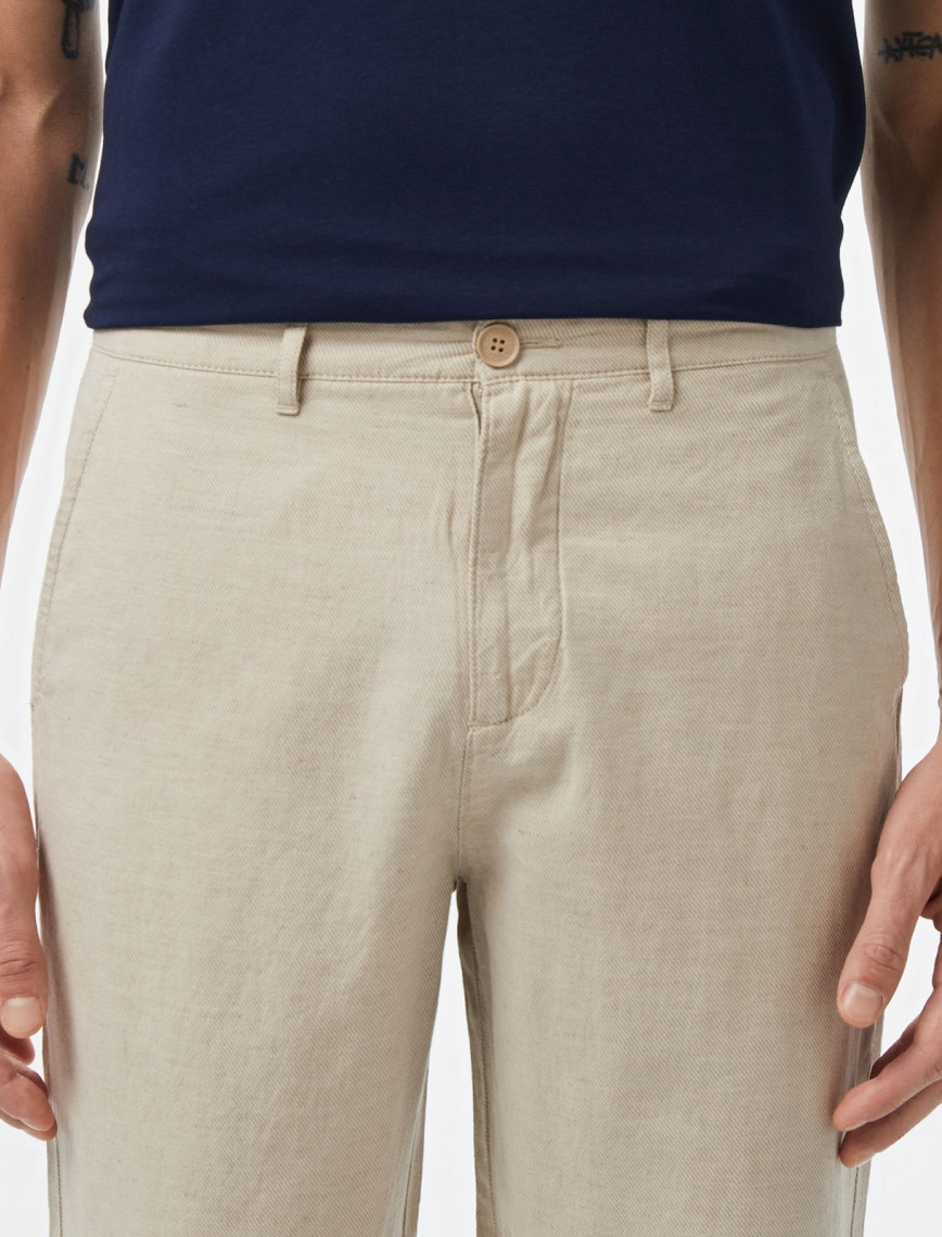 Lacoste Erkek Bej Pantolon Lacoste Erkek Bej Pantolon