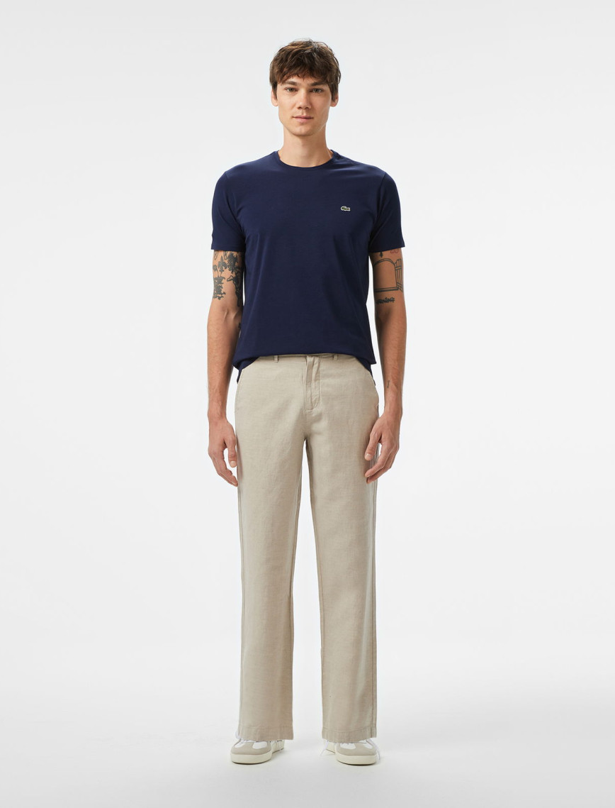 Lacoste Erkek Bej Pantolon Lacoste Erkek Bej Pantolon