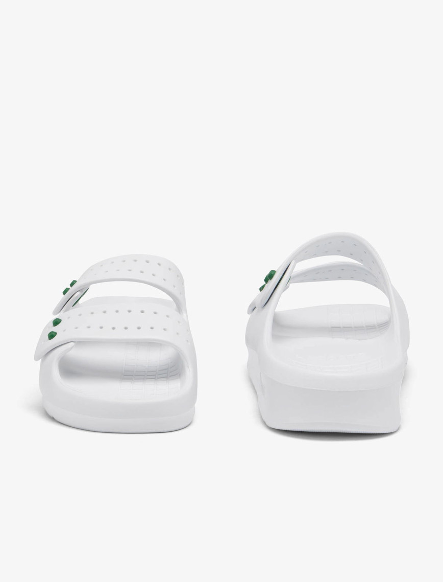 Lacoste Serve Strap Kadın Beyaz Terlik Lacoste Serve Strap Kadın Beyaz Terlik