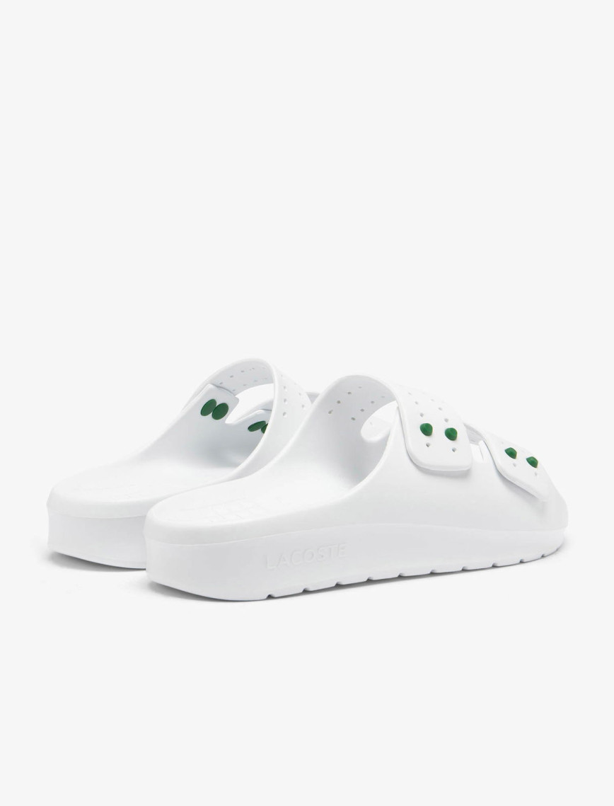 Lacoste Serve Strap Kadın Beyaz Terlik Lacoste Serve Strap Kadın Beyaz Terlik