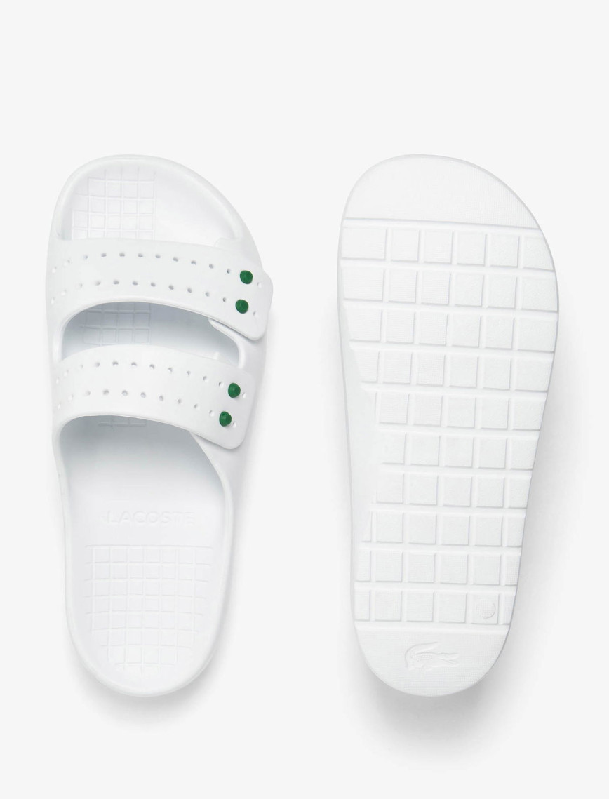 Lacoste Serve Strap Kadın Beyaz Terlik Lacoste Serve Strap Kadın Beyaz Terlik