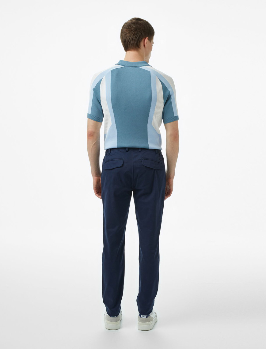Lacoste Erkek Tapered Fit Lacivert Pantolon Lacoste Erkek Tapered Fit Lacivert Pantolon