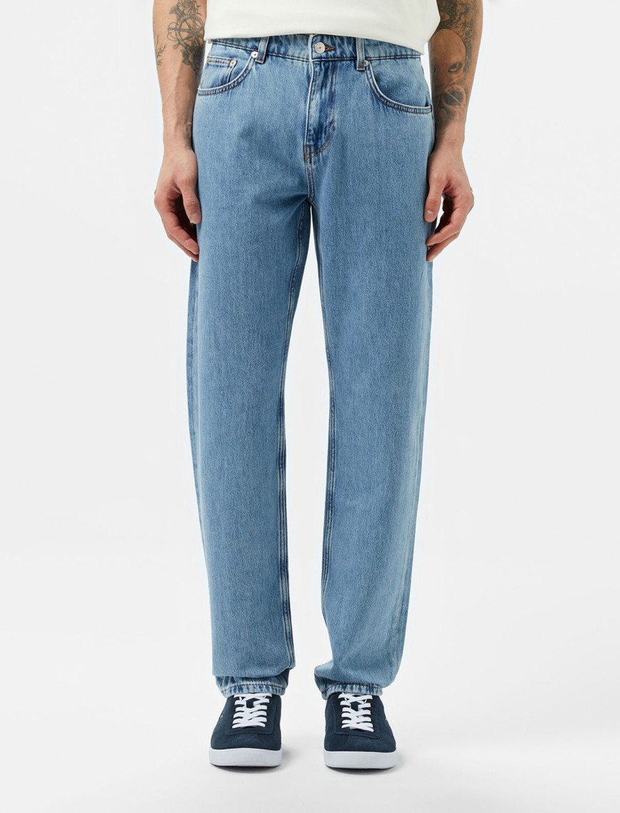 Lacoste Erkek Açık Mavi Jean Pantolon Lacoste Erkek Açık Mavi Jean Pantolon