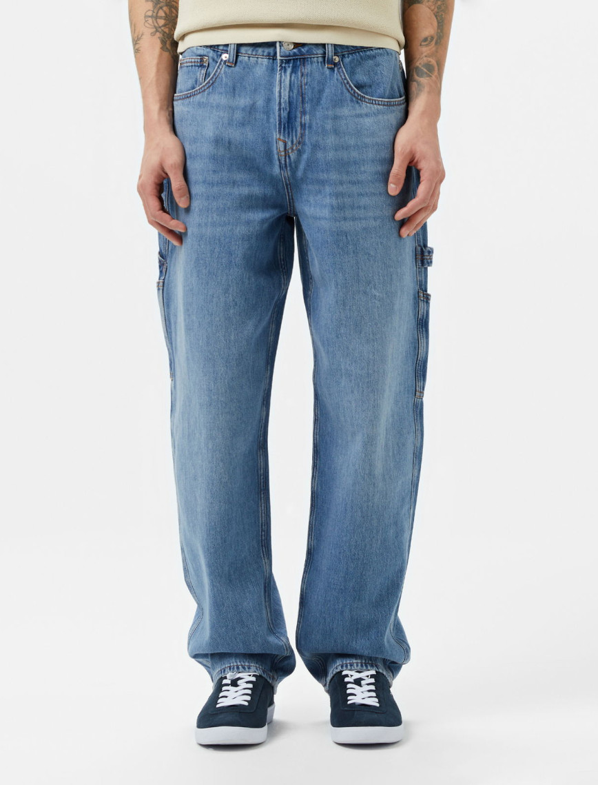 Lacoste Erkek Koyu Mavi Jean Pantolon Lacoste Erkek Koyu Mavi Jean Pantolon