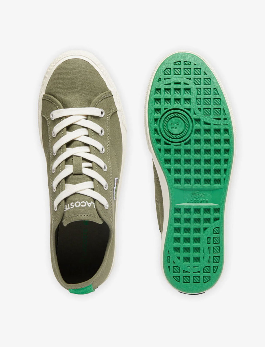 Lacoste Backcourt Erkek Haki Sneaker Lacoste Backcourt Erkek Haki Sneaker