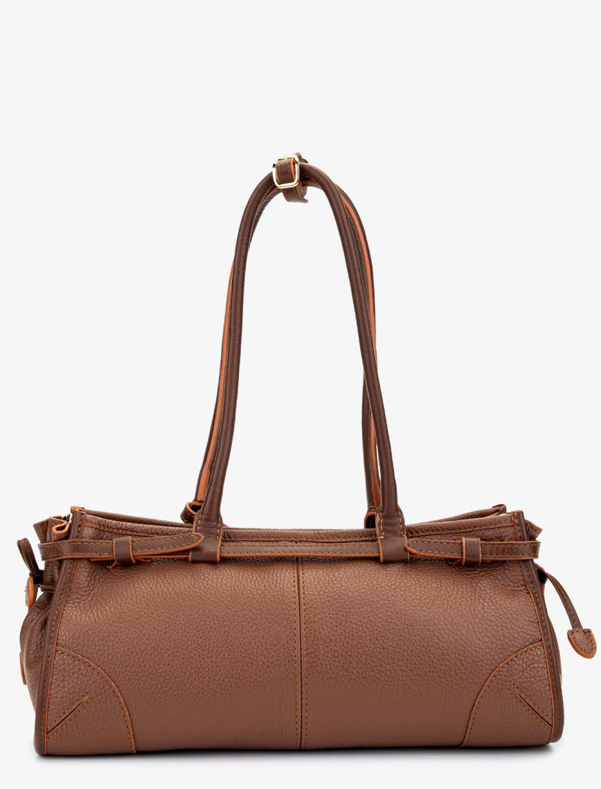 Valmenti Kadın Hakiki Deri Taba Kol Çantası Valmenti Kadın Hakiki Deri Taba Kol Çantası