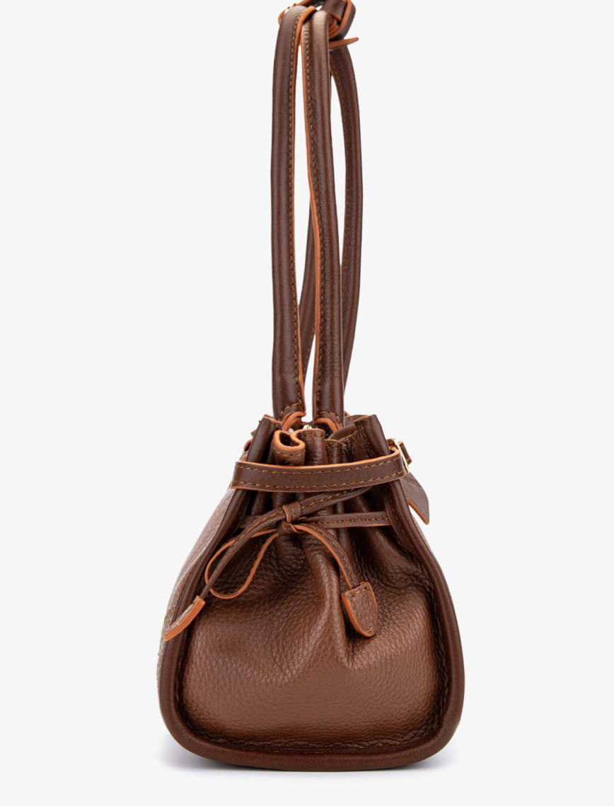 Valmenti Kadın Hakiki Deri Taba Kol Çantası Valmenti Kadın Hakiki Deri Taba Kol Çantası