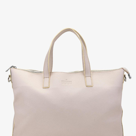 Valmenti Unisex Vegan/Deri Bej Evrak Çantası