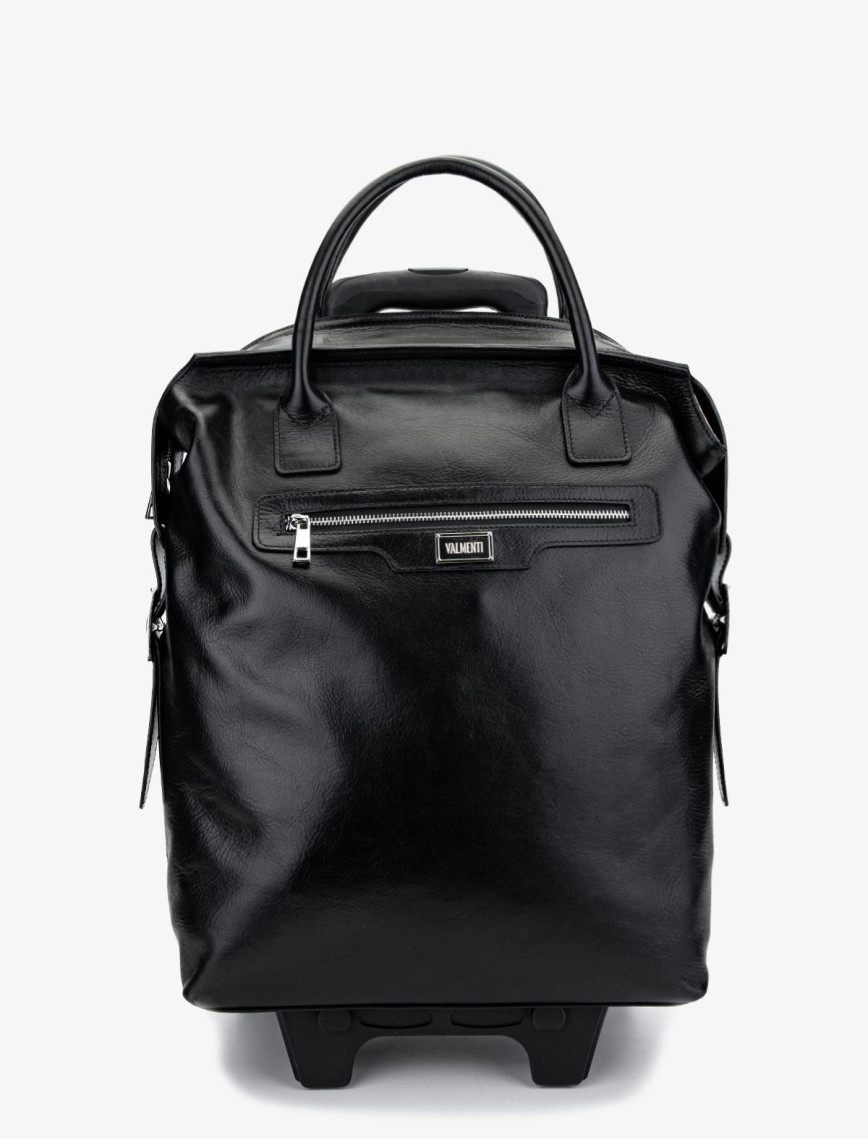 Valmenti Unisex Hakiki Deri Yeşil Valiz Valmenti Unisex Hakiki Deri Yeşil Valiz