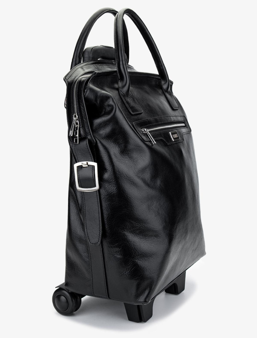 Valmenti Unisex Hakiki Deri Siyah Deri Valiz Valmenti Unisex Hakiki Deri Siyah Deri Valiz