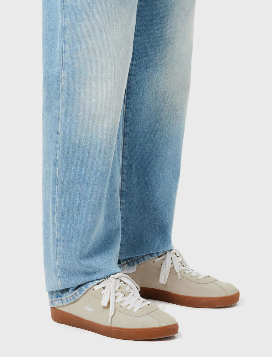 Lacoste Baseshot Erkek Bej Sneaker Lacoste Baseshot Erkek Bej Sneaker