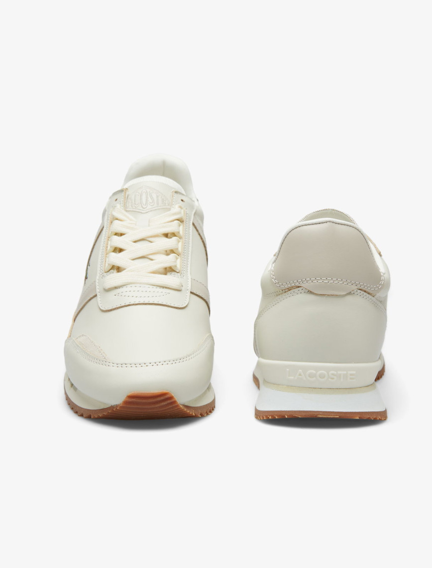 Lacoste Partner Retro Erkek Bej Sneaker Lacoste Partner Retro Erkek Bej Sneaker