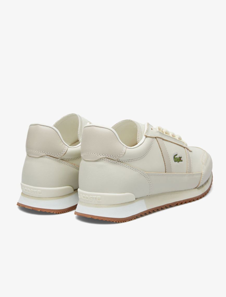 Lacoste Partner Retro Erkek Bej Sneaker Lacoste Partner Retro Erkek Bej Sneaker