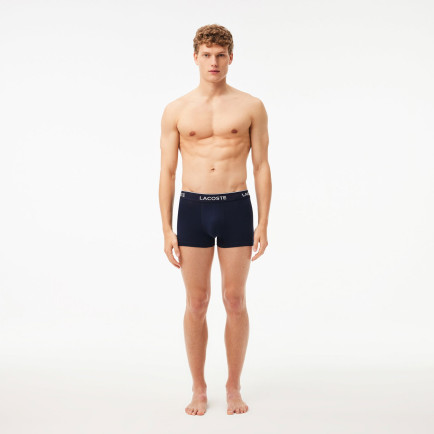 Lacoste Erkek 3'lü Lacivert Boxer Lacoste Erkek 3'lü Lacivert Boxer