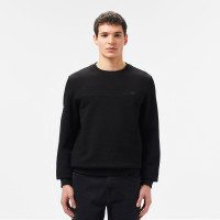 Lacoste Erkek Regular Fit Uzun Kollu Bisiklet Yaka Siyah T-Shirt Lacoste Erkek Regular Fit Uzun Kollu Bisiklet Yaka Siyah T-Shirt