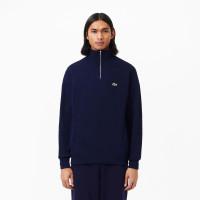 Lacoste Erkek Classic Fit Yarım Fermuarlı Lacivert Sweatshirt Lacoste Erkek Classic Fit Yarım Fermuarlı Lacivert Sweatshirt