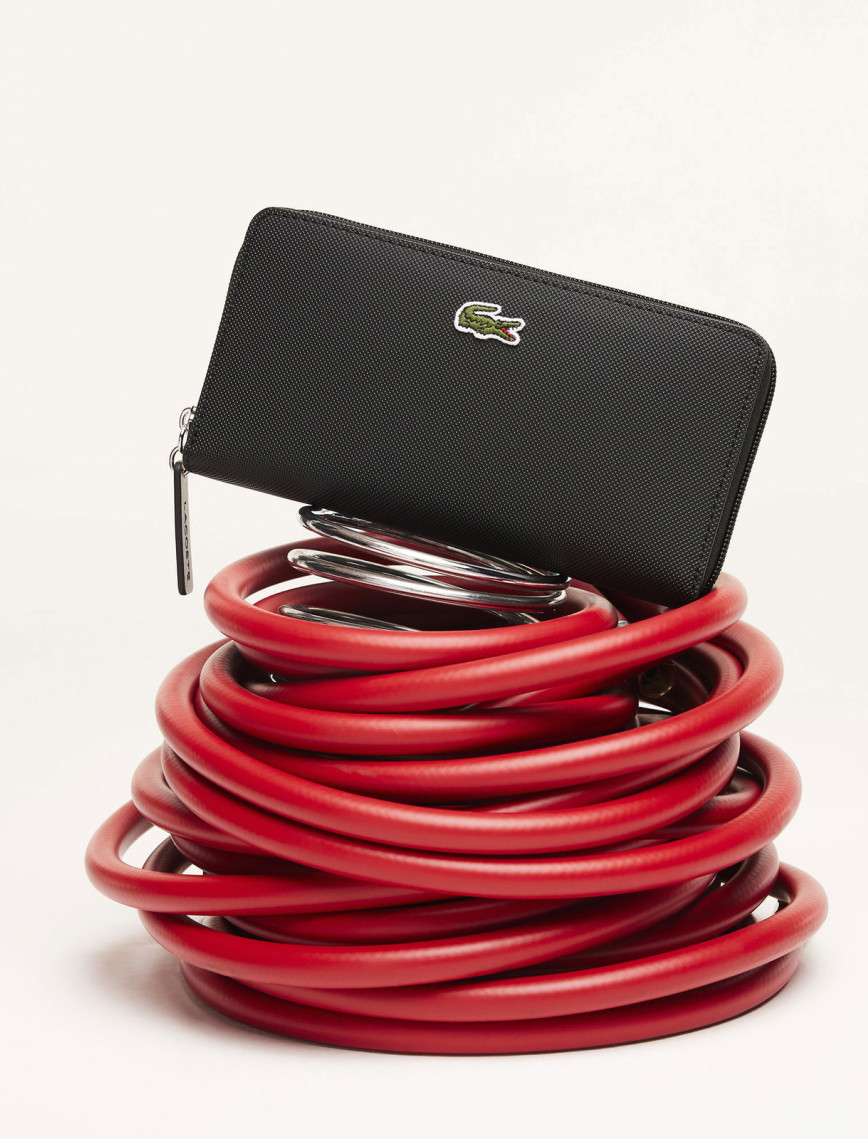 Lacoste L.12.12 Kadın Siyah Cüzdan Lacoste L.12.12 Kadın Siyah Cüzdan