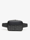Lacoste The Blend Erkek Monogram Siyah Bel Çantası Lacoste The Blend Erkek Monogram Siyah Bel Çantası
