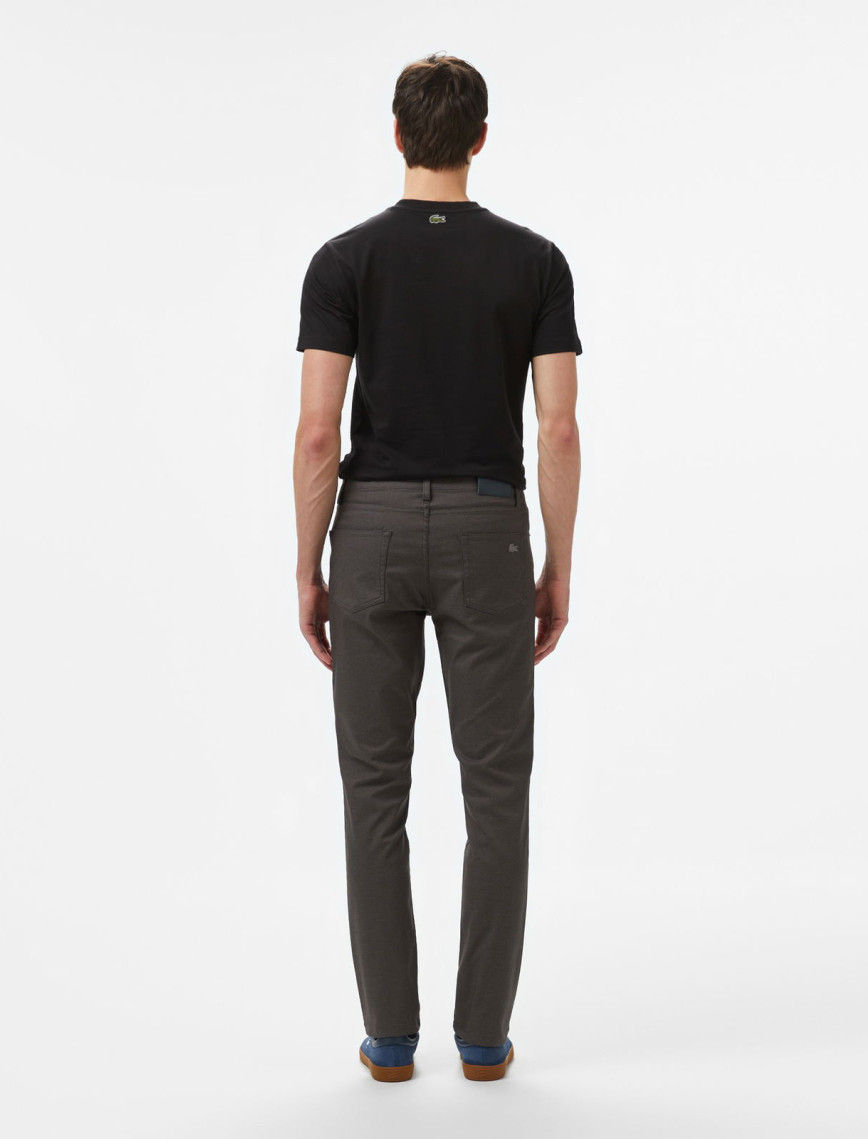 Lacoste Erkek Slim Fit Gri Jean Pantolon Lacoste Erkek Slim Fit Gri Jean Pantolon
